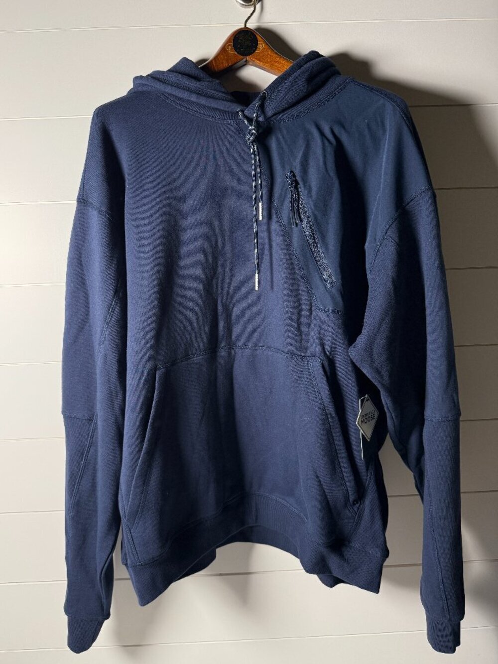 Cross Eyed Moose Nova Hoodie Color Navy Blazer Sz XL NWT